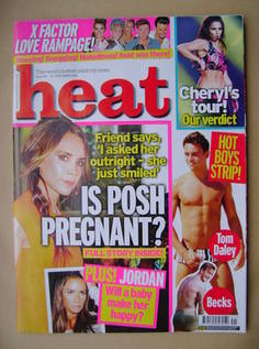 <!--2012-10-13-->Heat magazine - Victoria Beckham cover (13-19 October 2012