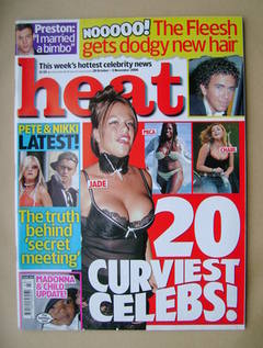 Heat magazine - Curviest Celebs cover (28 October-3 November 2006 - Issue 396)