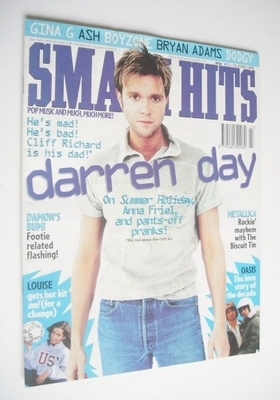 <!--1996-06-05-->Smash Hits magazine - Darren Day cover (5-18 June 1996)