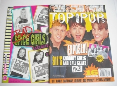 Top Of The Pops magazine - 911 cover (May 1997)