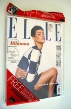 British Elle magazine - April 2013 - Rihanna cover (Cover 2 of 2)