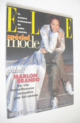 <!--1994-09-05-->French Elle magazine - 5 September 1994 - Brandi Quinones 