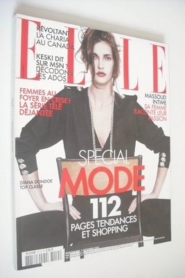 French Elle magazine - 5 September 2005 - Diana Dondoe cover