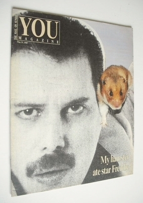 You magazine - Freddie Mercury cover (31 May 1987)