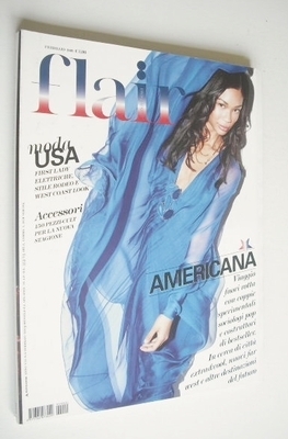 <!--2009-02-->Flair magazine - February 2009 - Chanel Iman cover