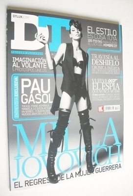 DTLUX magazine - Milla Jovovich cover (Issue 189)