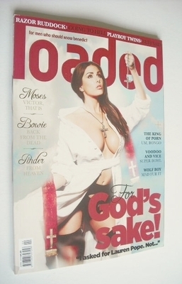 Loaded magazine - Lucy Pinder cover (April 2013)