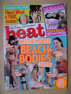 <!--2009-07-04-->Heat magazine - Beach Bodies cover (4-10 July 2009 - Issue