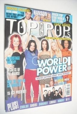 Top Of The Pops magazine - The Spice Girls cover (September 1997)