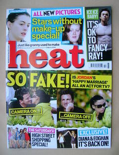 <!--2009-03-07-->Heat magazine - Jordan and Peter Andre cover (7-13 March 2