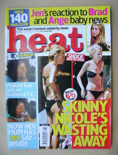 <!--2005-07-16-->Heat magazine - Nicole Richie cover (16-22 July 2005 - Iss