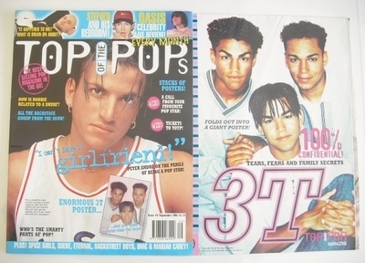 Top Of The Pops magazine - Peter Andre cover (September 1996)