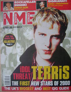 <!--2000-01-15-->NME magazine - Gavin Goodwin cover (15 January 2000)