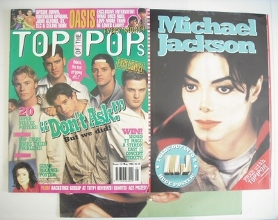 Top Of The Pops magazine - Boyzone cover (May 1996)