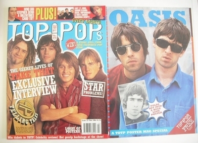<!--1996-02-->Top Of The Pops magazine - Take That cover (February 1996)