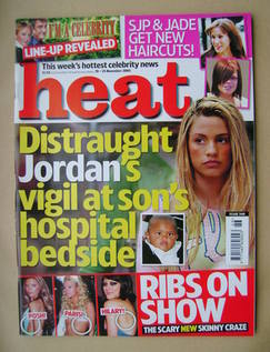 Heat magazine - Jordan cover (19-25 November 2005 - Issue 348)