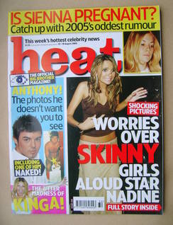 Heat magazine - Nadine Coyle cover (13-19 August 2005 - Issue 334)