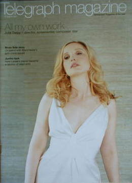 Telegraph magazine - Julie Delpy cover (11 August 2007)