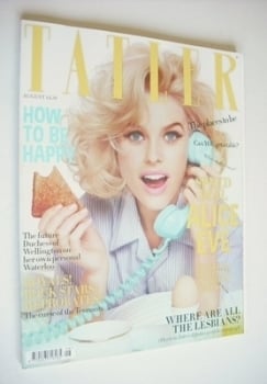 Tatler magazine - August 2012 - Alice Eve cover