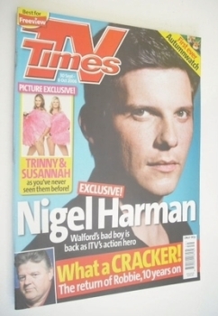 TV Times magazine - Nigel Harman cover (30 September-6 October 2006)