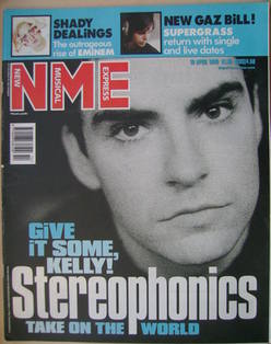 <!--1999-04-10-->NME magazine - Kelly Jones cover (10 April 1999)