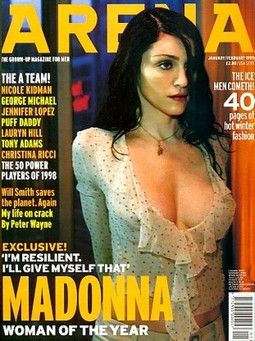 Arena magazine - January/February 1999 - Madonna cover