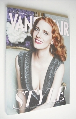 Vanity Fair magazine - Jessica Chastain cover (September 2012)