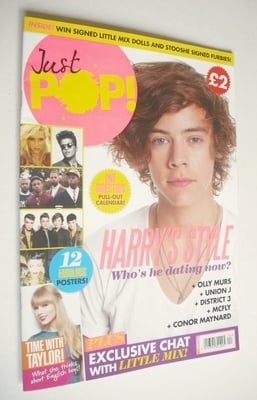 <!--2013-04-->Just Pop magazine - Harry Styles cover (Spring 2013)