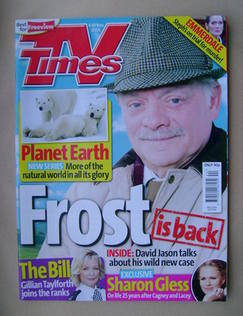 TV Times magazine - David Jason cover (4-10 November 2006)