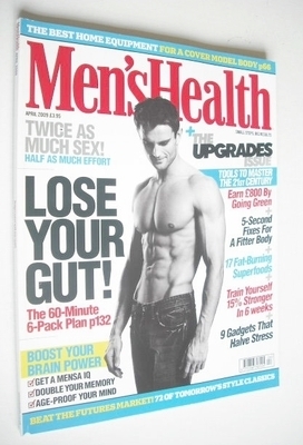 <!--2009-04-->British Men's Health magazine - April 2009 - Peter Sheath cov