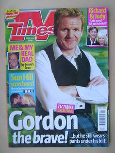 TV Times magazine - Gordon Ramsay cover (17-23 June 2006)