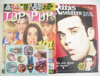 Top Of The Pops magazine - Pop Secrets cover (April 1997)