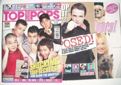 Top Of The Pops magazine - Five cover (March 2000)