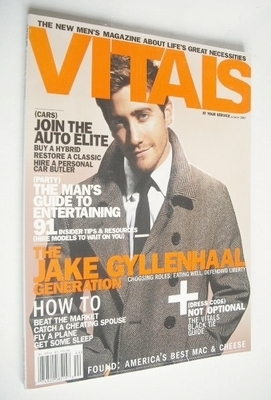 Vitals magazine - Jake Gyllenhaal cover (Winter 2005)