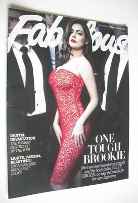 Fabulous magazine - Kelly Brook cover (24 February 2013)