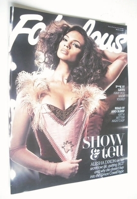 Fabulous magazine - Alesha Dixon cover (31 March 2013)