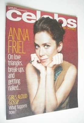 Celebs magazine - Anna Friel cover (14 April 2013)