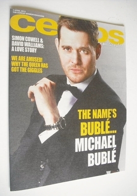 Celebs magazine - Michael Buble cover (7 April 2013)