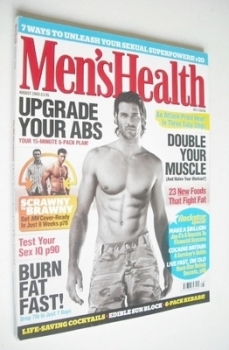 British Men's Health magazine - August 2009 - Terence Lorton cover