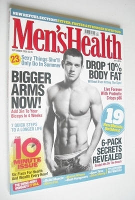 <!--2009-09-->British Men's Health magazine - September 2009 - Mike Fawkes 