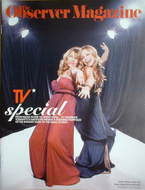 The Observer magazine - Ashley Jensen & Sarah Alexander cover (7 May 2006)