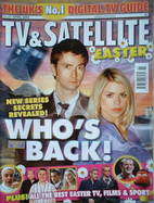 TV & Satellite Week magazine - David Tennant & Billie Piper cover (15-21 April 2006)