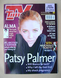 TV Times magazine - Patsy Palmer cover (16-22 June 2001)