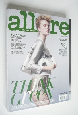 <!--2010-04-->Allure magazine - April 2010 - Mirte Maas cover (Korea Editio