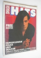 <!--1981-10-01-->Smash Hits magazine - Human League cover (1-14 October 1981)