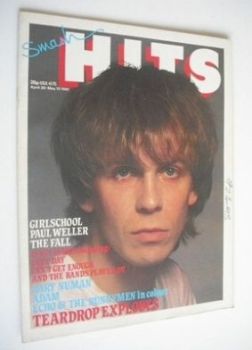 Smash Hits magazine - Julian Cope cover (30 April-13 May 1981)