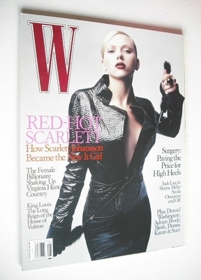 <!--2004-08-->W magazine - August 2004 - Scarlett Johansson cover