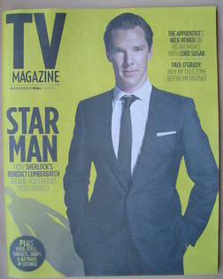 <!--2013-05-04-->The Sun TV magazine - 4 May 2013 - Benedict Cumberbatch co