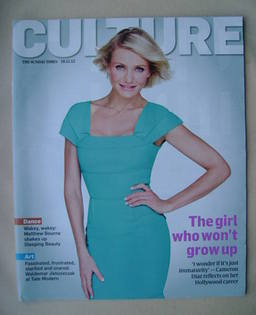 Culture magazine - Cameron Diaz cover (18 November 2012)