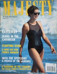 Majesty magazine - Princess Diana cover (February 1993 - Volume 14 No 2)